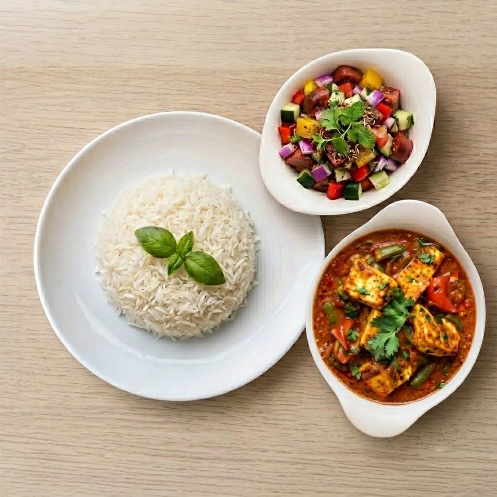 Churi Fish White Rice